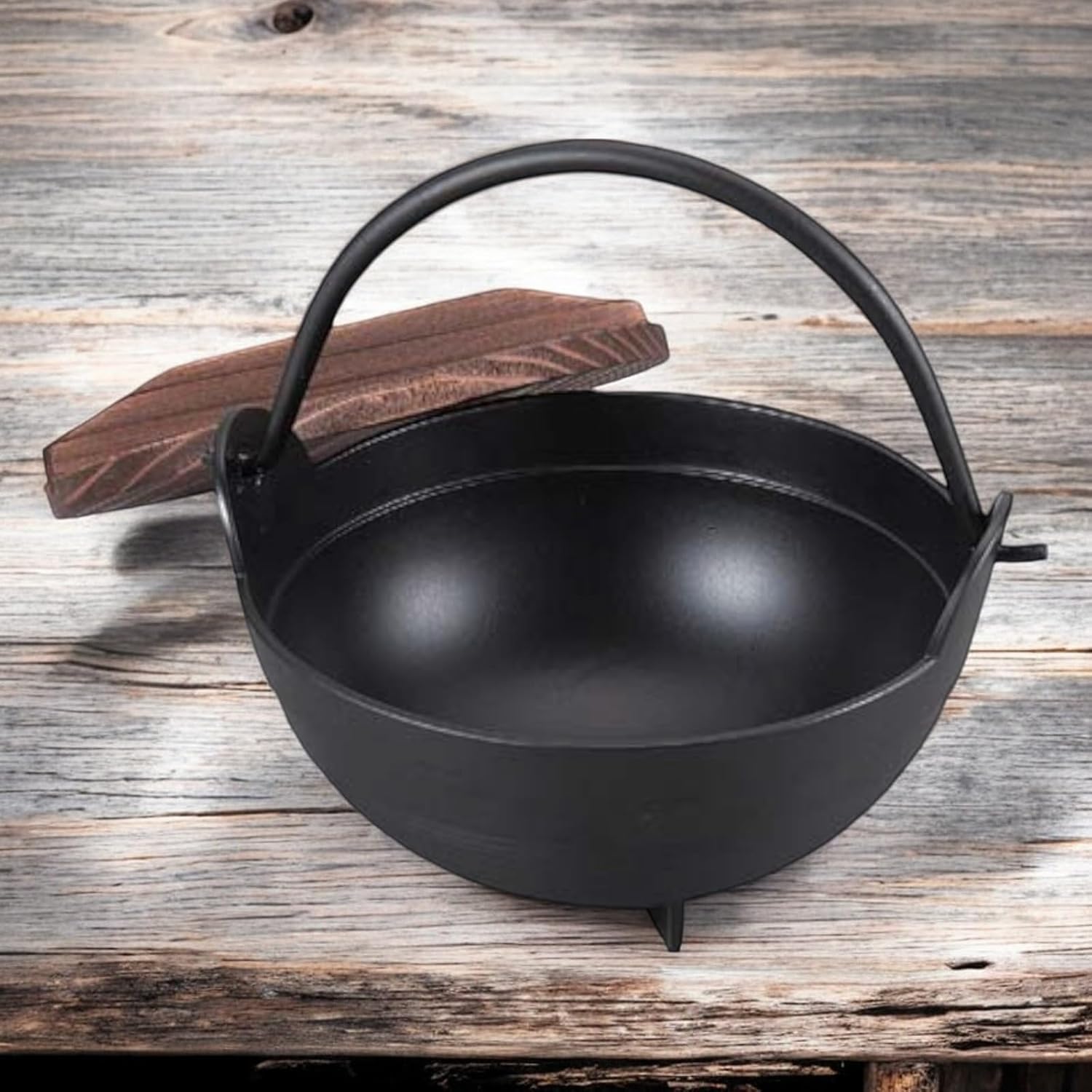 Amazon｜J-kitchens クラシック すき焼き鍋 なべ 21cm 鍋 なべ 黒段付